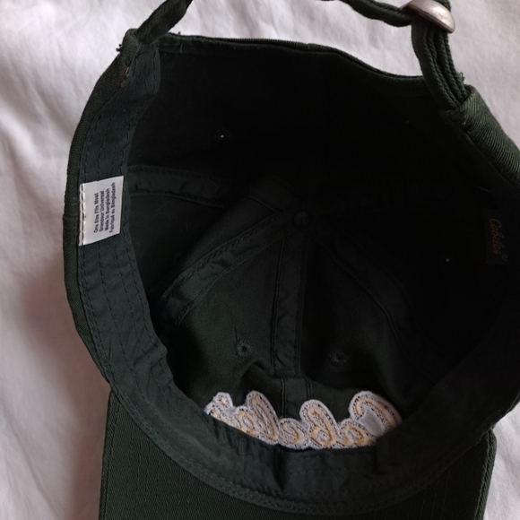 Cabelas green snap back truckers hat - Picture 9 of 11